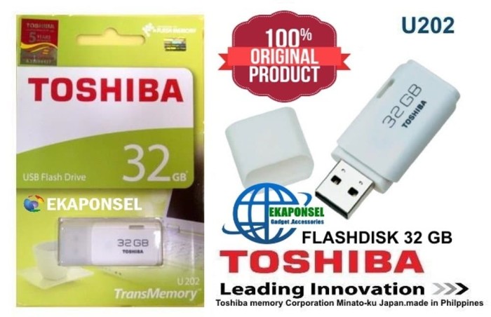 Toshiba Flashdisk Hayabusa 32 Gb Original