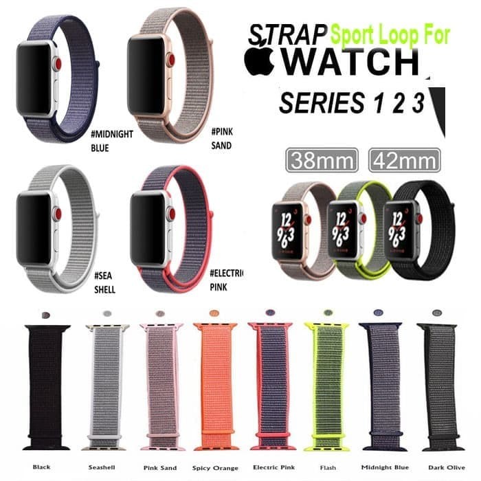 Jual Tali Jam Sport Loop For Le Iwatch Watch 38mm 42mm Iwatch Le Watch 38mm 42mm
