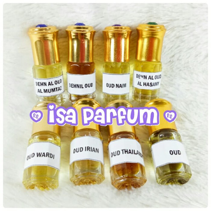 Parfum roll on GAHRU - GAHARU - oud - 1 PAKET ISI 8 BOTOL siap pakai