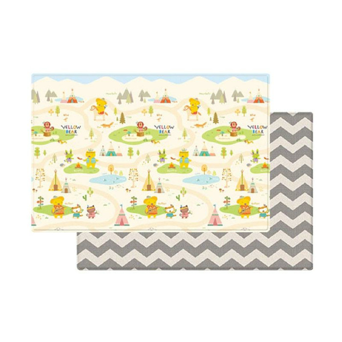 Jual Coby Haus Baby Playmat (XL) Yellow Bear Indian Jakarta Utara