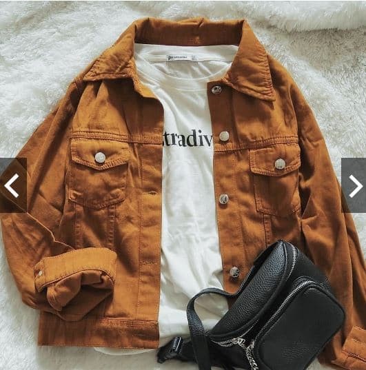 jaket denim wanita oversize