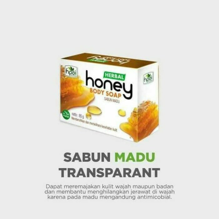Sabun Propolis Transparan Herbal HNI HPAI Original