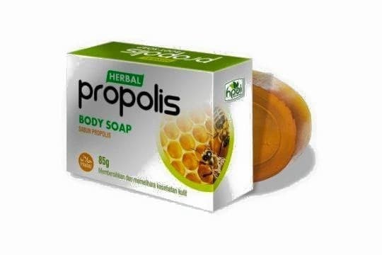 Sabun Propolis Transparan Herbal HNI HPAI Mengatasi Jerawat Original