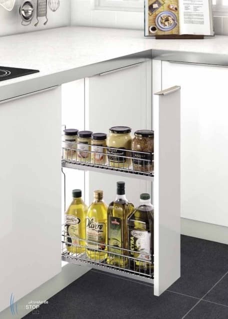 Jual Fashion Narrow Drawer Basket Rak Botol dapur Pull 