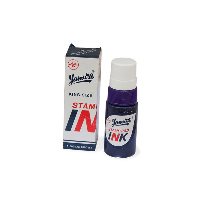 Jual Tinta Stamp Pad / Stempel Yamura King Size 50 cc Ungu Kota