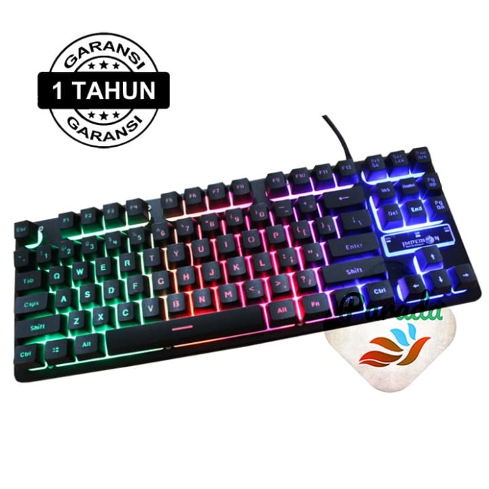 Keyboard Gaming Imperion Sledgehammer 7, Rainbow Backlight, Black Ori