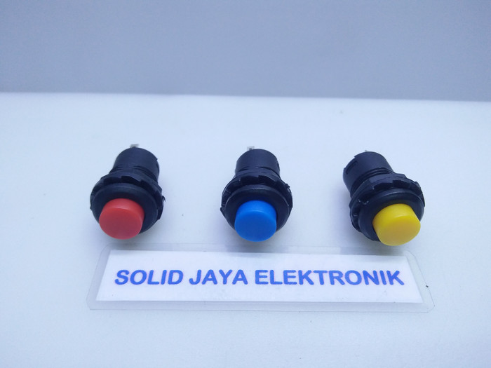 Jual Saklar Bulat On Off Push Button On Off - Kota Tangerang - Solid ...