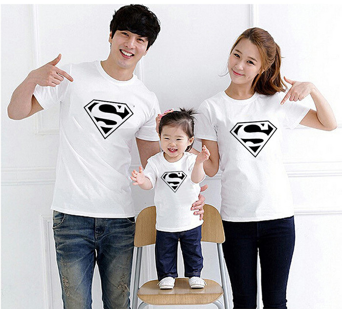 Foto Produk Kaos Couple Family Logo Superman Spm002 dari lysinshop