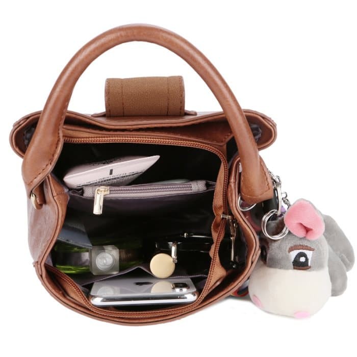 TERBARU TAS FASHION KOREA T1599 TAS BATAM IMPOR TERMURAH HOT RESTOK - Hitam
