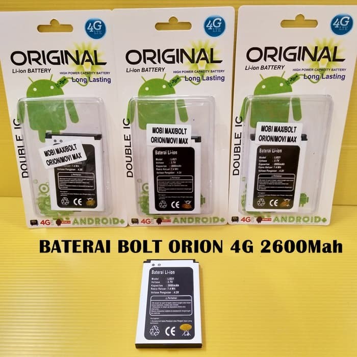 BATERAI BATTERY WIFI 4G LTE MODEM BOLT ORION/MOWI MAXI/MOBI MAX LI021