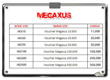 Harga Megaxus Travelbon.com Harga Megaxus Travelbon.com