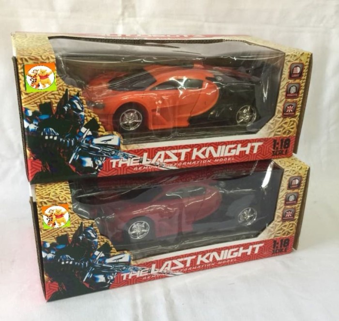MAINAN ANAK MOBIL REMOTE CONTROL MOBIL JADI ROBOT TRANSFORMER