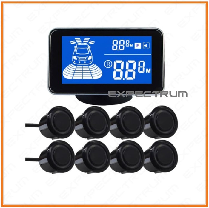 Jual Sensor Parkir Mobil Depan Belakang 8 Sensor Led Display Meter Jakarta Barat Expectrum Tokopedia