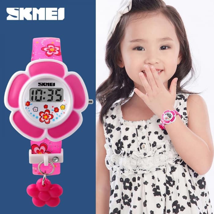 Foto Produk Jam Tangan Anak Wanita Digital SKMEI 1144 Rose Red Water Resist 50M dari SKMEI OFFICIAL STORE
