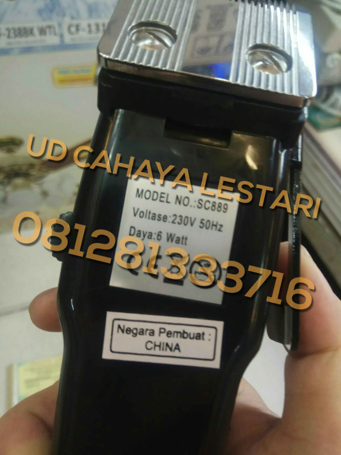 Alat Cukur Rambut / Professional Magnetic Hair Clipper Sayota SC - 889