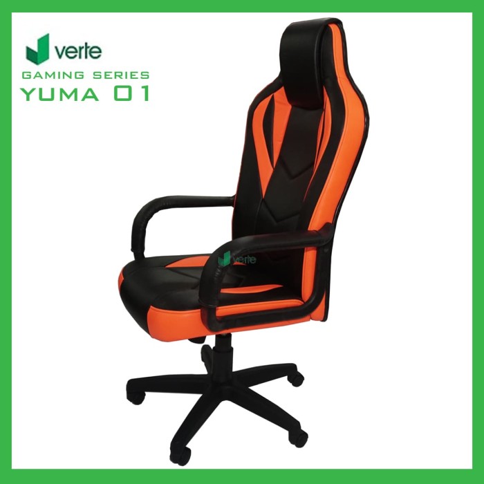 Jual Gaming Chair Verte Yuma 01 Orange Kota Tangerang Simpati Furniture Tokopedia