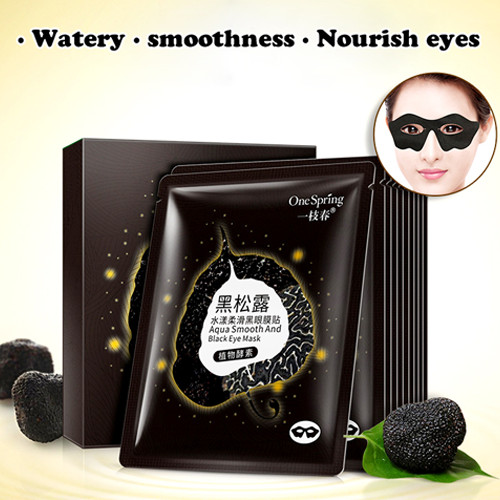 One Spring Aqua Smooth Black Eye Mask 15gr / Masker Mata / SKC0518005