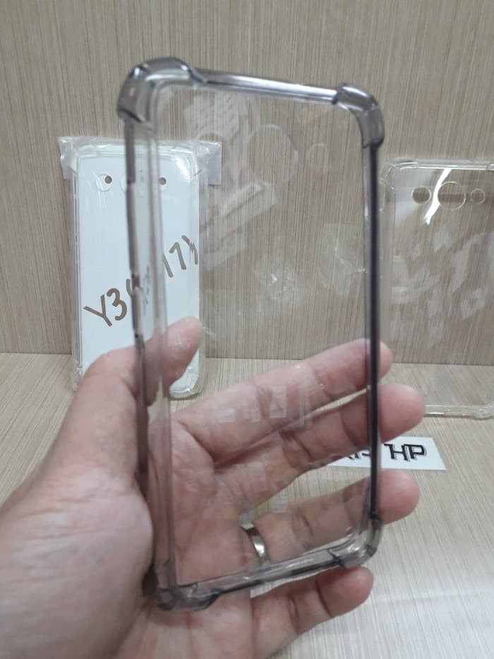 Huawei Y3 2017 5.0 inchi Acrylic Anti Crack Shockproof Soft Case Clear