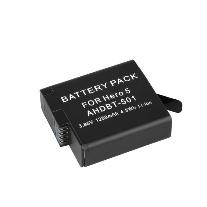 Jual BATTERY GOPRO HERO 7, HERO6 ,HERO5, BATERAI ACTION CAM Jakarta