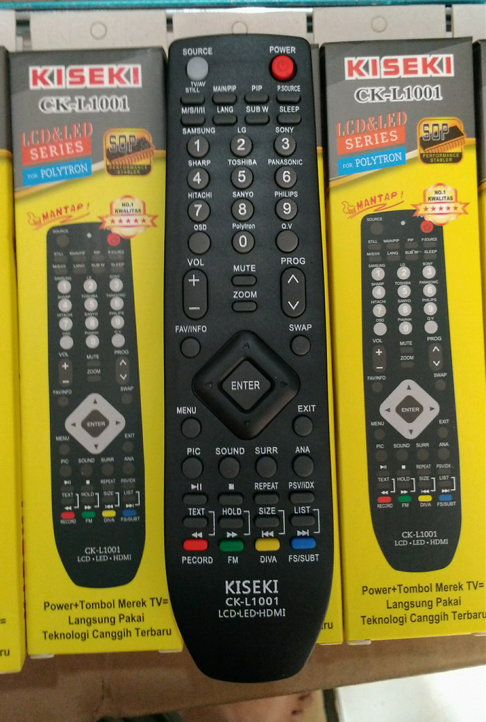 Jual Remote/Remote Tv Polytron Tabung, Flat, LCD, LED Universal Termurah - Kab Bandung - Global Elektonik Bdg | Tokopedia