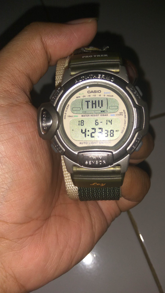 casio protrek vintage