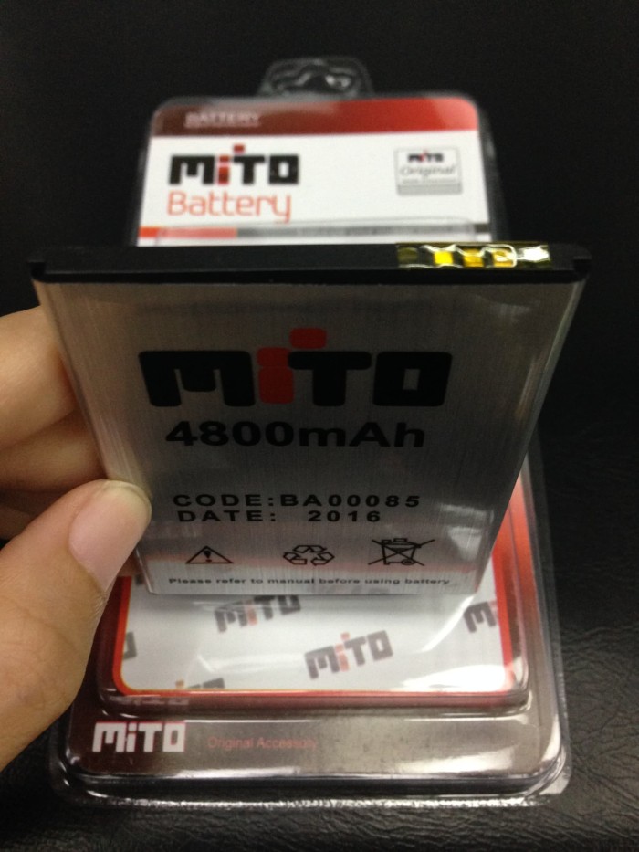 Info Baterai Original Mito A10 Travelbon.com Info Baterai Original Mito A10 Travelbon.com