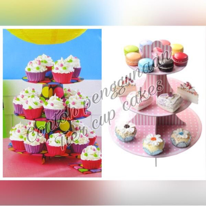 Jual Stand Cupcake Hello Kitty Cup Cake Stand Karakter Tempat