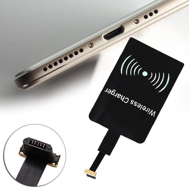 Qi Wireless Charging Reverse Micro USB Receiver For Smartphone