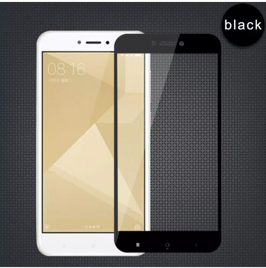 Full Cover Tempered Glass Warna Screen Protector for Xiaomi Redmi 5A