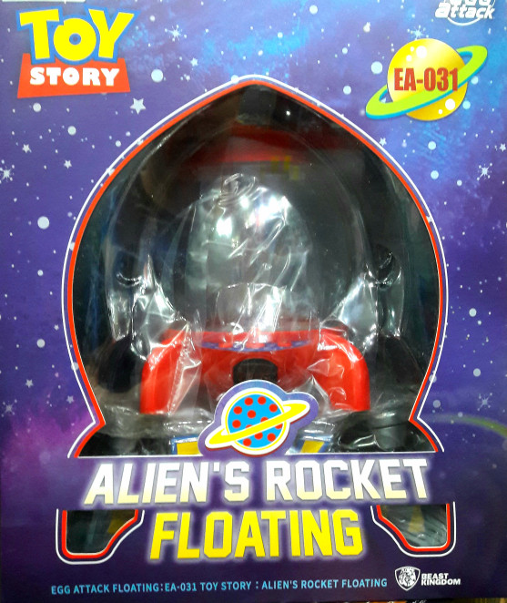 BEAST KINGDOM EGG ATTACK FLOATING EA-031 PIXAR TOY STORY ALIEN ROCKET FLOATING