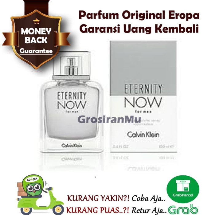 Parfum Pria Original CK Calvin Klein Eternity Now For Men Ori Reject