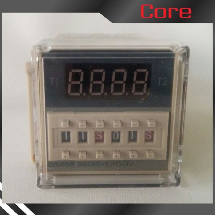 Omron DH48S-S Digital Timer Precision Delay Time Relay Twin Counter