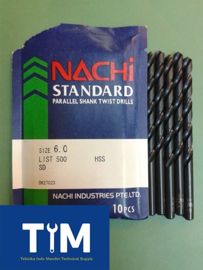 NACHI Mata Bor Besi HSS 6mm Limited