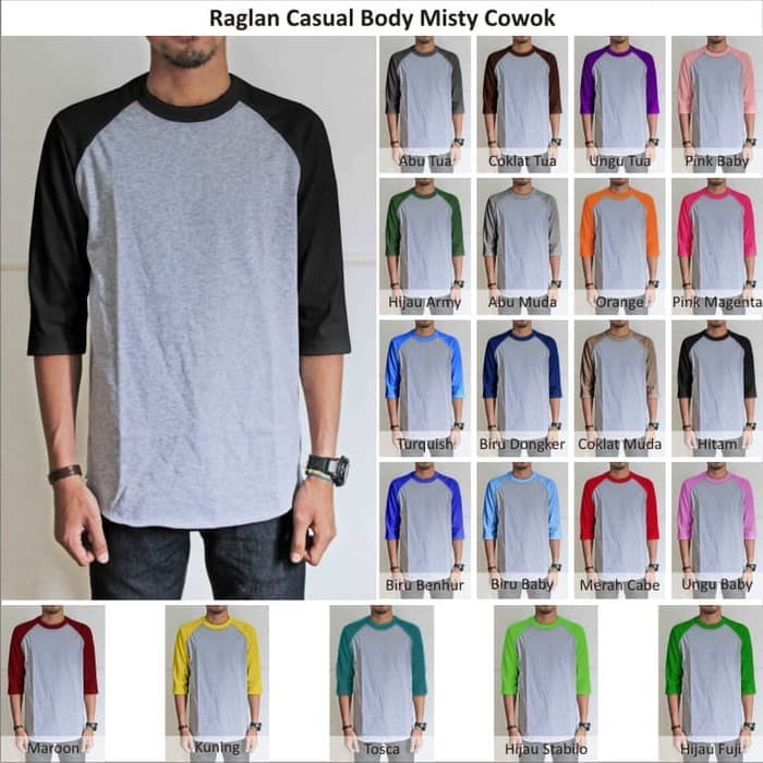 Harga Kaos Raglan Murah Misty Hargano.com Harga Kaos Raglan Murah Misty Hargano.com
