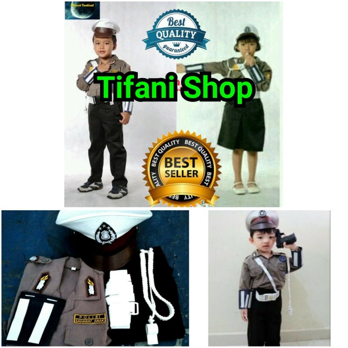 Baju Seragam polisi anak Shopee Indonesia Source · Baju Seragam Polisi Anak Cilik Pocil Laki Laki