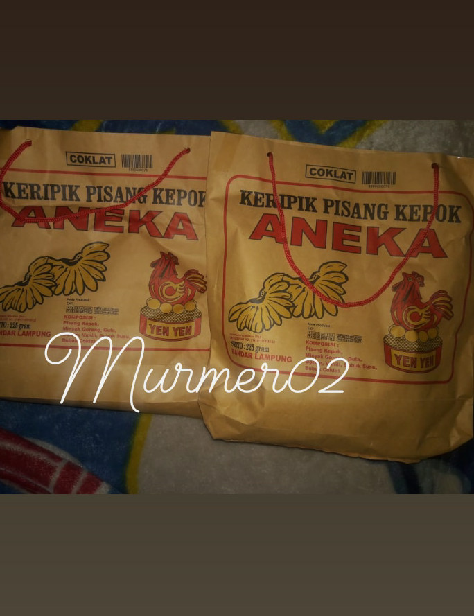 Keripik pisang coklat khas lampung