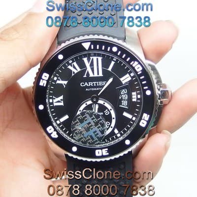 cartier diver black