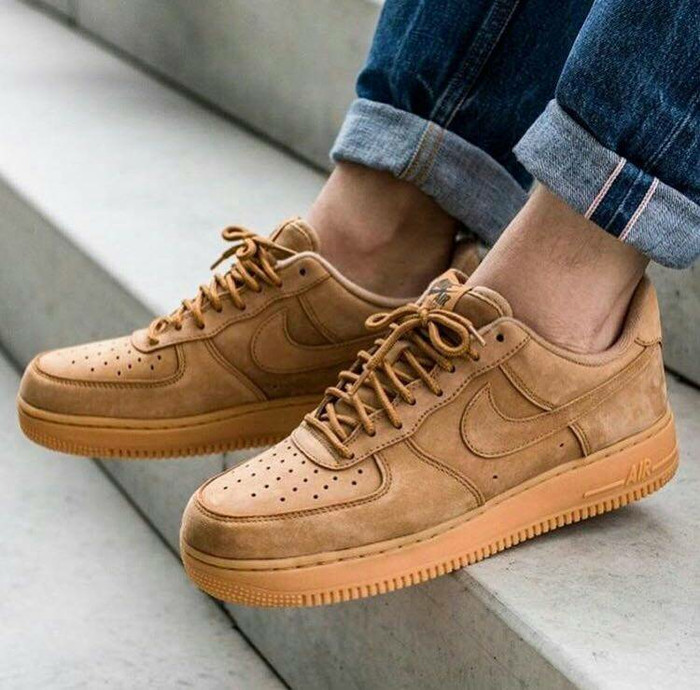 nike air force 1 lv8 wb flax low