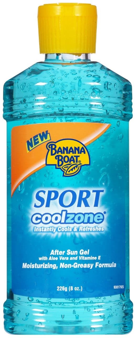 Banana Boat After Sun Gel With Lidocaine Banana Poster