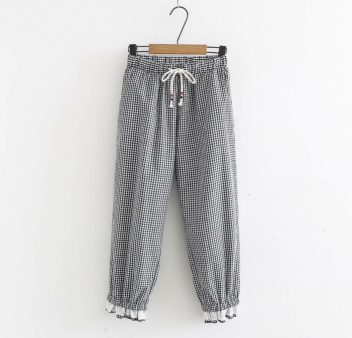 bawahan celana panjang wanita alma pants murah