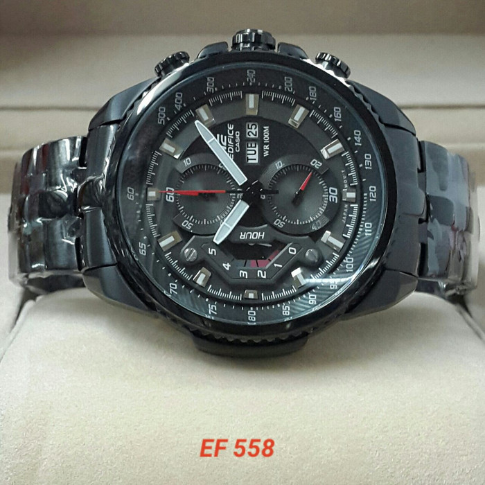 edifice 558 black