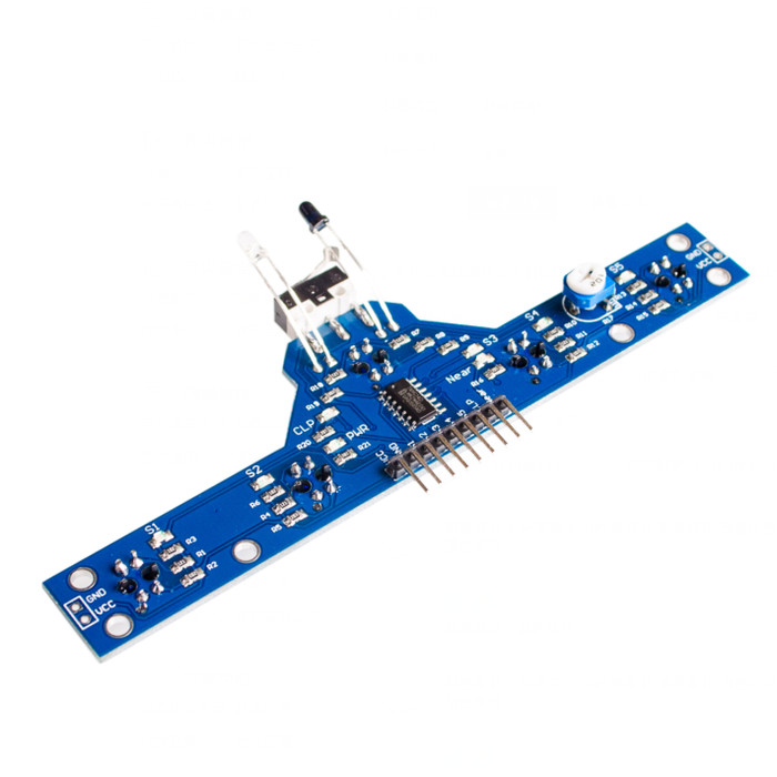 Jual Sensor Garis Line Follower, Tracking, Tracer 5 ch Channel, Arduino ...