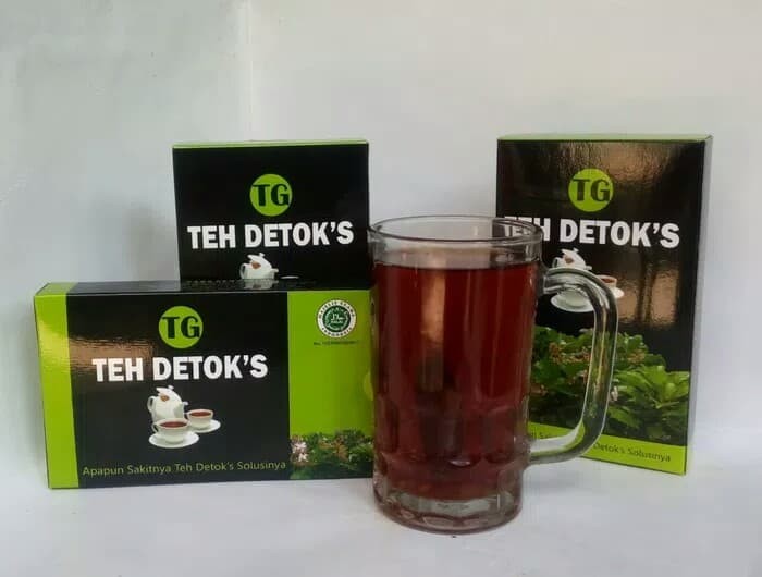 Teh Detok's,teh hitam dengan sirgunggu,utk Asma,Sinusitis jakarta utara