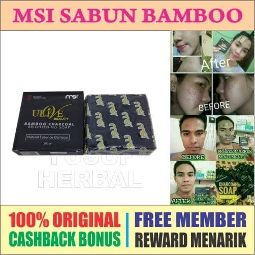 MSI SABUN BAMBOO CHARCOAL ORIGINAL Asli 100%