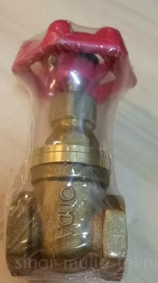Gate Valve Kuningan Onda 1 1/2 Inch