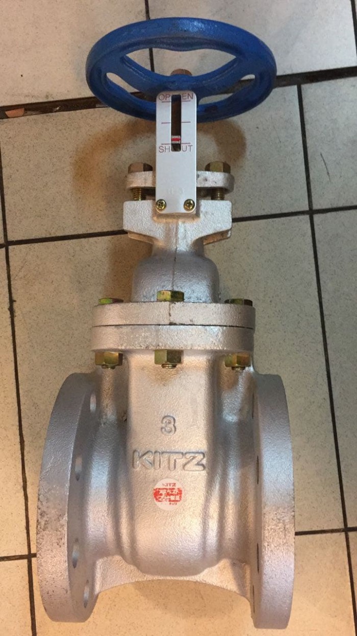 Gate Valve Kitz Cast Iron JIS 10K 3 Inch