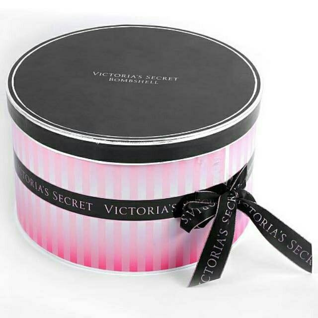 Jual VICTORIA'S SECRET GIFT BOX CIRCLE LARGE BOMBSHELL 