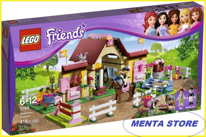 Jual Lego Friends 3189 Heartlake Stables Horse Rider Horse Stable S