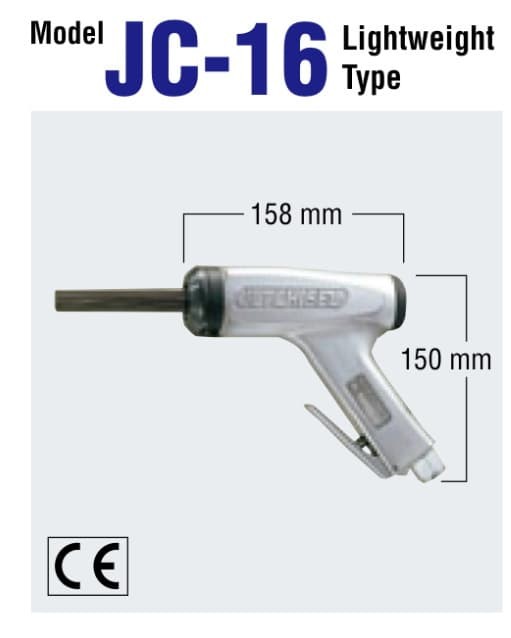 Jual Nitto Kohki Needle Scaler Jet Chisel JC16 Lightweight Type