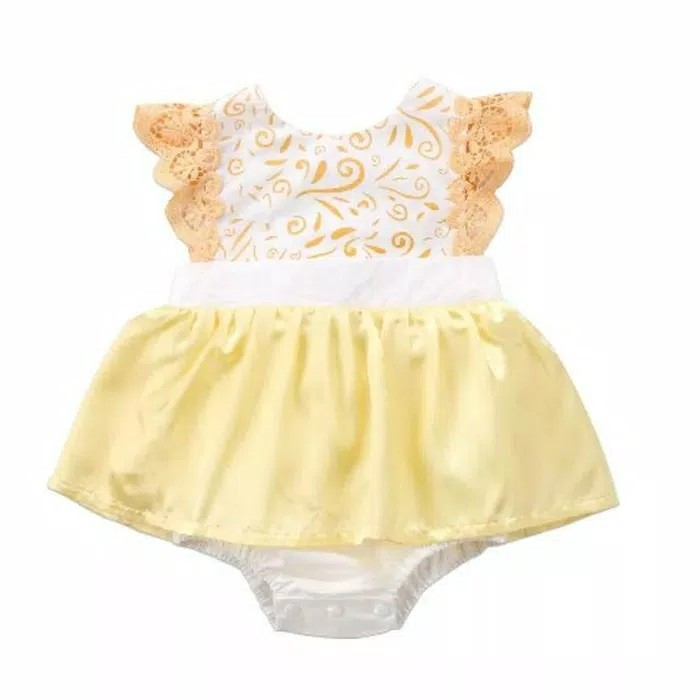 baby girl yellow dress